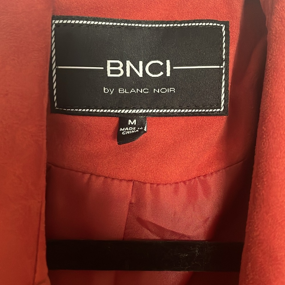 Faux Suede Rust Jacket - Picture 2 of 3
